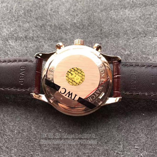IWC手錶 複刻版萬國葡計 自動機械計時萬國男表 萬國高端男士腕表  hds1667